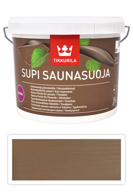 TIKKURILA Supi Sauna Finish - akrylátový lak do sauny 2.7 l Sora 5063