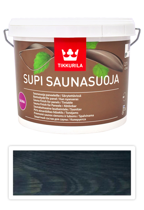 TIKKURILA Supi Sauna Finish - akrylátový lak do sauny 2.7 l Yö 5086