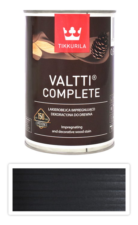 TIKKURILA Valtti Complete - matná tenkovrstvá lazura s ochranou proti UV záření 0.9 l Kataja 5078