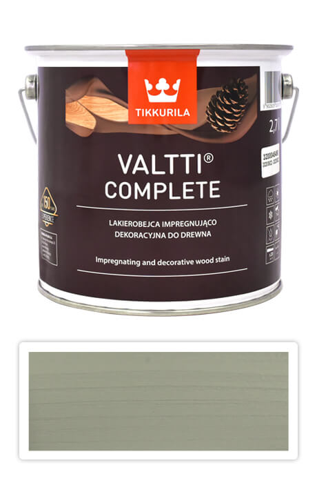 TIKKURILA Valtti Complete - matná tenkovrstvá lazura s ochranou proti UV záření 2.7 l Tuohi 5062