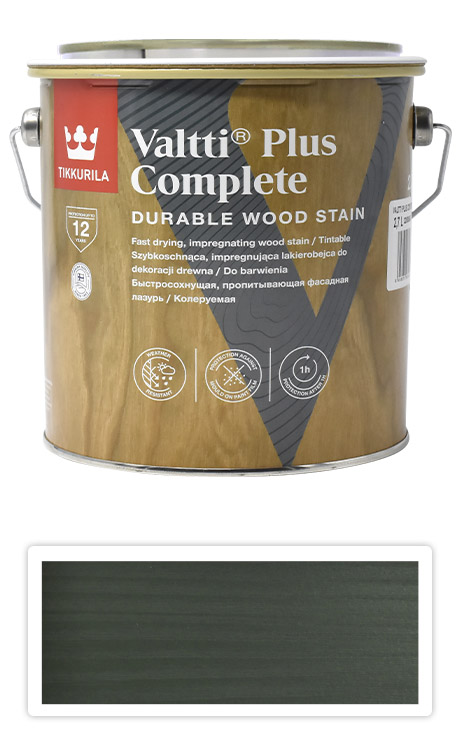 TIKKURILA Valtti Plus Complete - matná tenkovrstvá lazura 2.7 l Lehti 5066