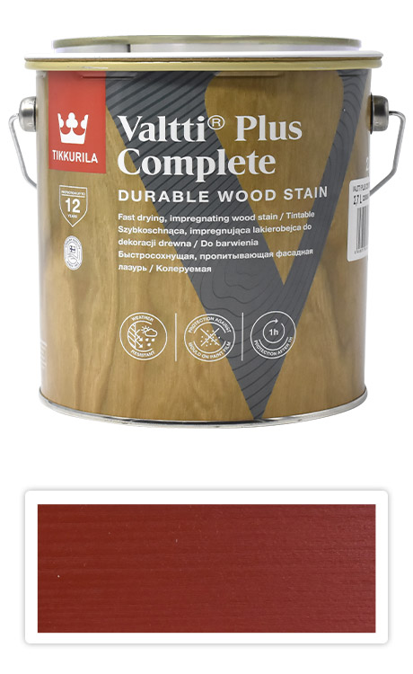 TIKKURILA Valtti Plus Complete - matná tenkovrstvá lazura 2.7 l Marja 5059