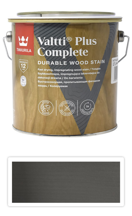 TIKKURILA Valtti Plus Complete - matná tenkovrstvá lazura 2.7 l Poro 5087