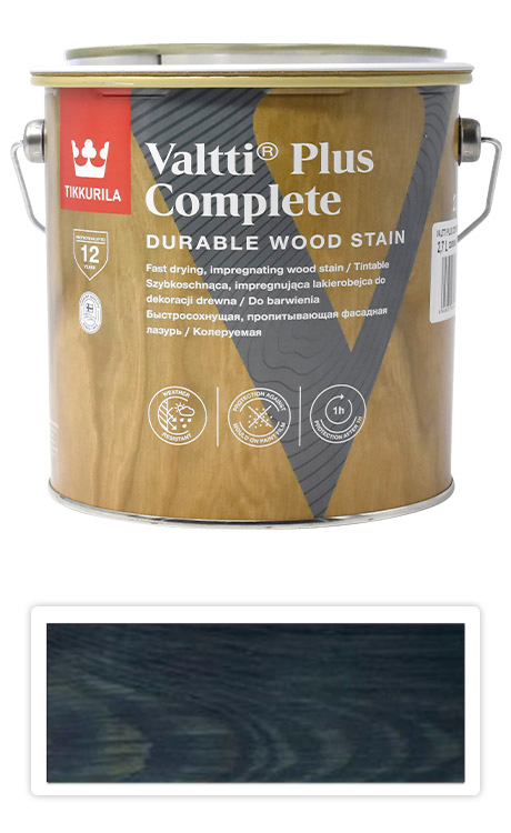 TIKKURILA Valtti Plus Complete - matná tenkovrstvá lazura 2.7 l Yö 5086