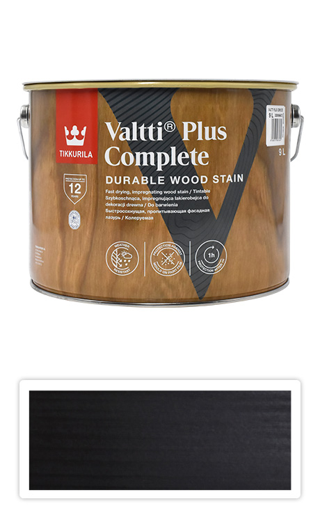 TIKKURILA Valtti Plus Complete - matná tenkovrstvá lazura 9 l Piki 5089