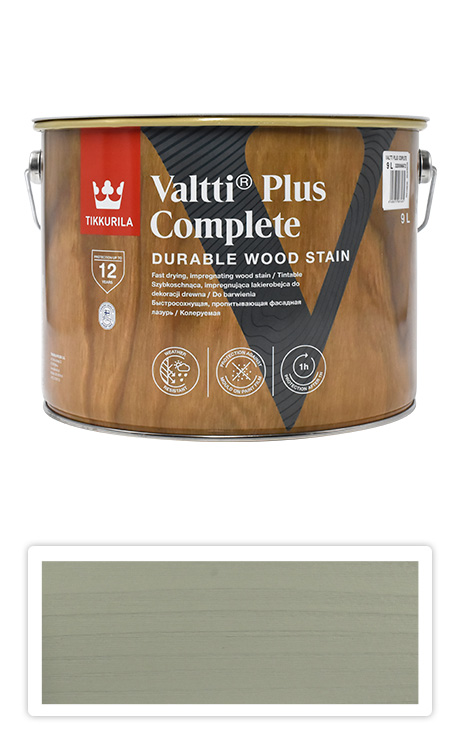 TIKKURILA Valtti Plus Complete - matná tenkovrstvá lazura 9 l Tuohi 5062