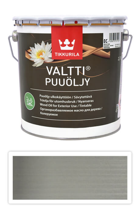 TIKKURILA Valtti wood oil - olej na terasy a nábytek 2.7 l Kaste 5081