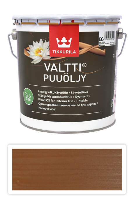 TIKKURILA Valtti wood oil - olej na terasy a nábytek 2.7 l Pouta 5052