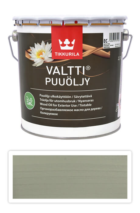 TIKKURILA Valtti wood oil - olej na terasy a nábytek 2.7 l Tuohi 5062