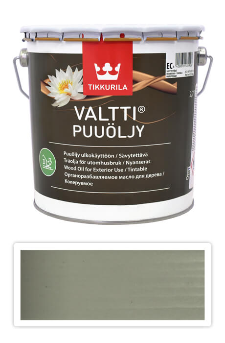 TIKKURILA Valtti wood oil - olej na terasy a nábytek 2.7 l Vasa 5080