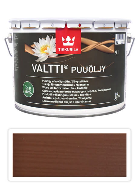 TIKKURILA Valtti wood oil - olej na terasy a nábytek 9 l Honka 5072