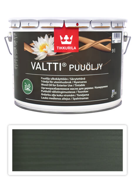 TIKKURILA Valtti wood oil - olej na terasy a nábytek 9 l Lehti 5066