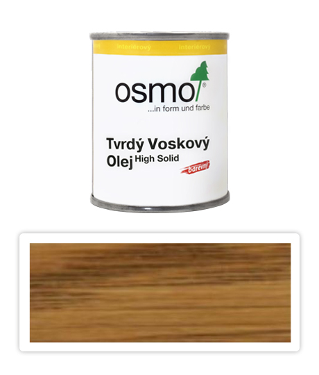 Tvrdý voskový olej OSMO barevný 0.125l Jantar 3072