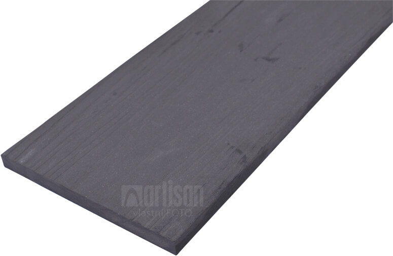 WPC dřevoplastové plotovky rovné LamboDeck 12x150x1500 -  Dark Grey