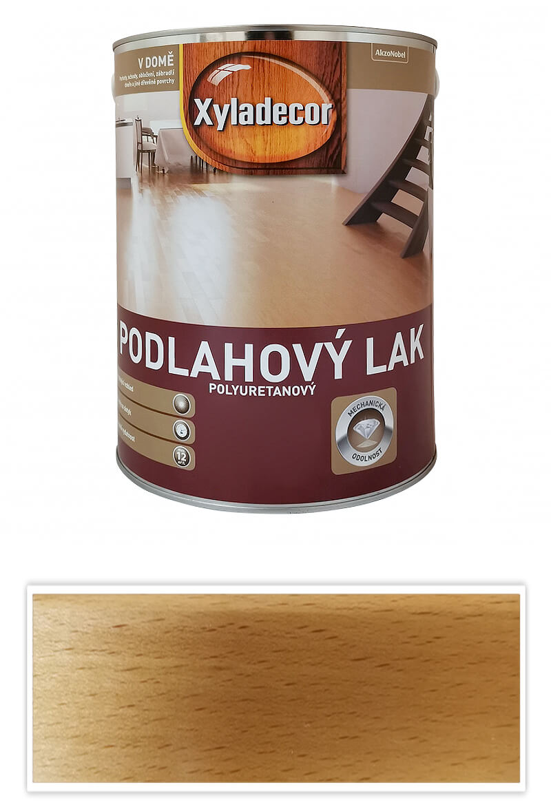 XYLADECOR podlahový lak polyuretanový do interiéru 5 l Lesk