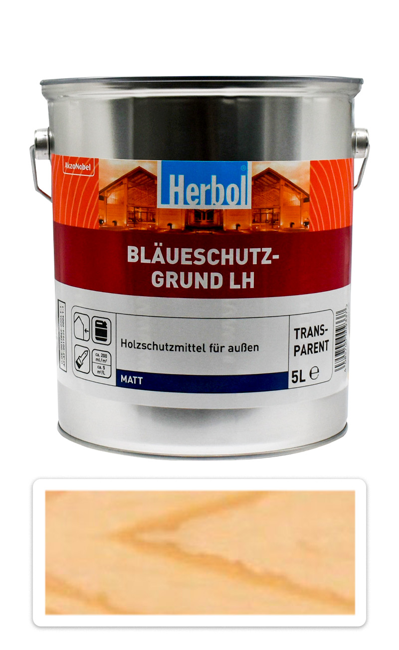 HERBOL Blaueschutz Grund - impregnační nátěr 5 l