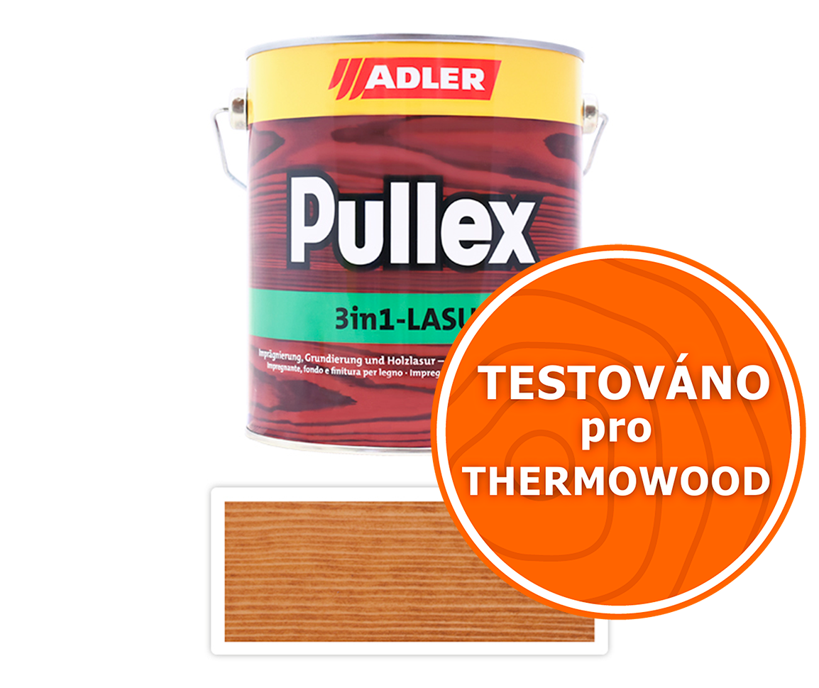 ADLER Pullex 3in1 Lasur - tenkovrstvá impregnační lazura 2.5 l Modřín