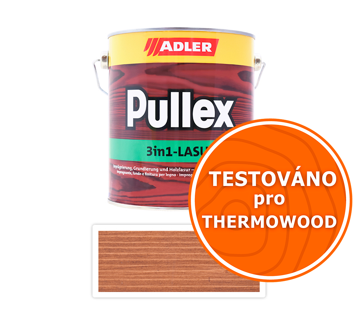 ADLER Pullex 3in1 Lasur - tenkovrstvá impregnační lazura 2.5 l Ořech