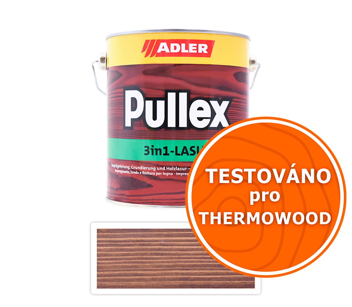 ADLER Pullex 3in1 Lasur - tenkovrstvá impregnační lazura 2.5 l Palisandr