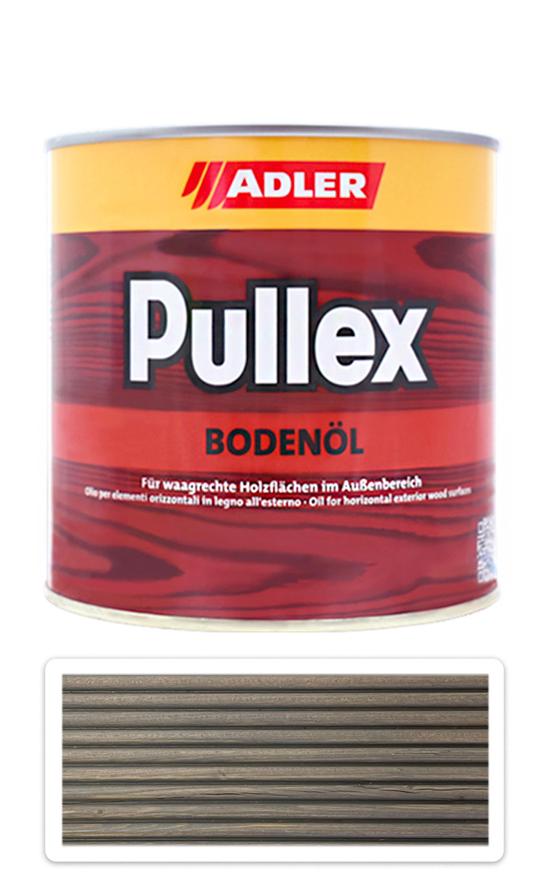 ADLER Pullex Bodenöl - terasový olej 0.75 l Šedý