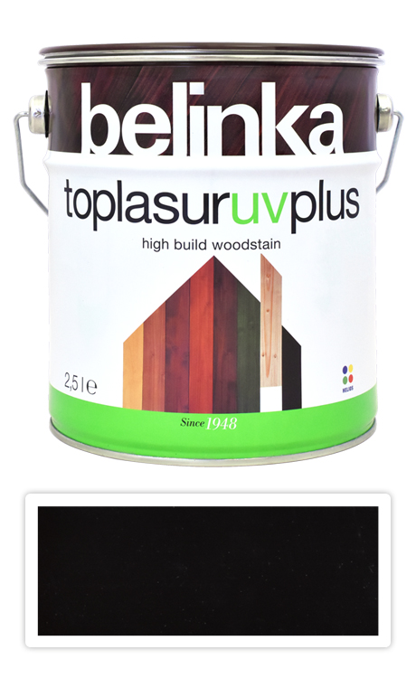 BELINKA Toplasur UV Plus - silnovrstvá lazura 2.5 l Eben 22