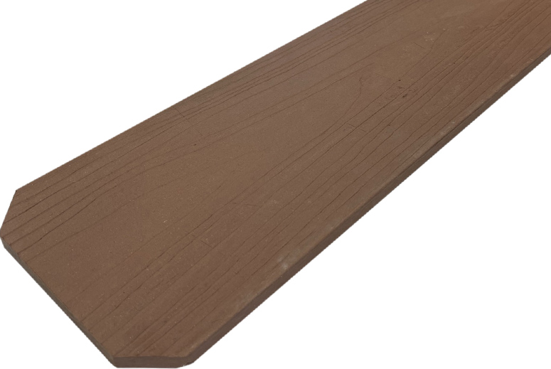 WPC dřevoplastové plotovky tříhranné LamboDeck 12x150x1000 - Teak